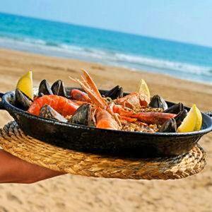 Lunch on the beach