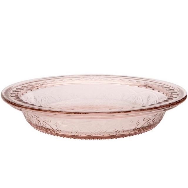 Anchor Hocking Laurel 9.5" Rosewater Pie Pan