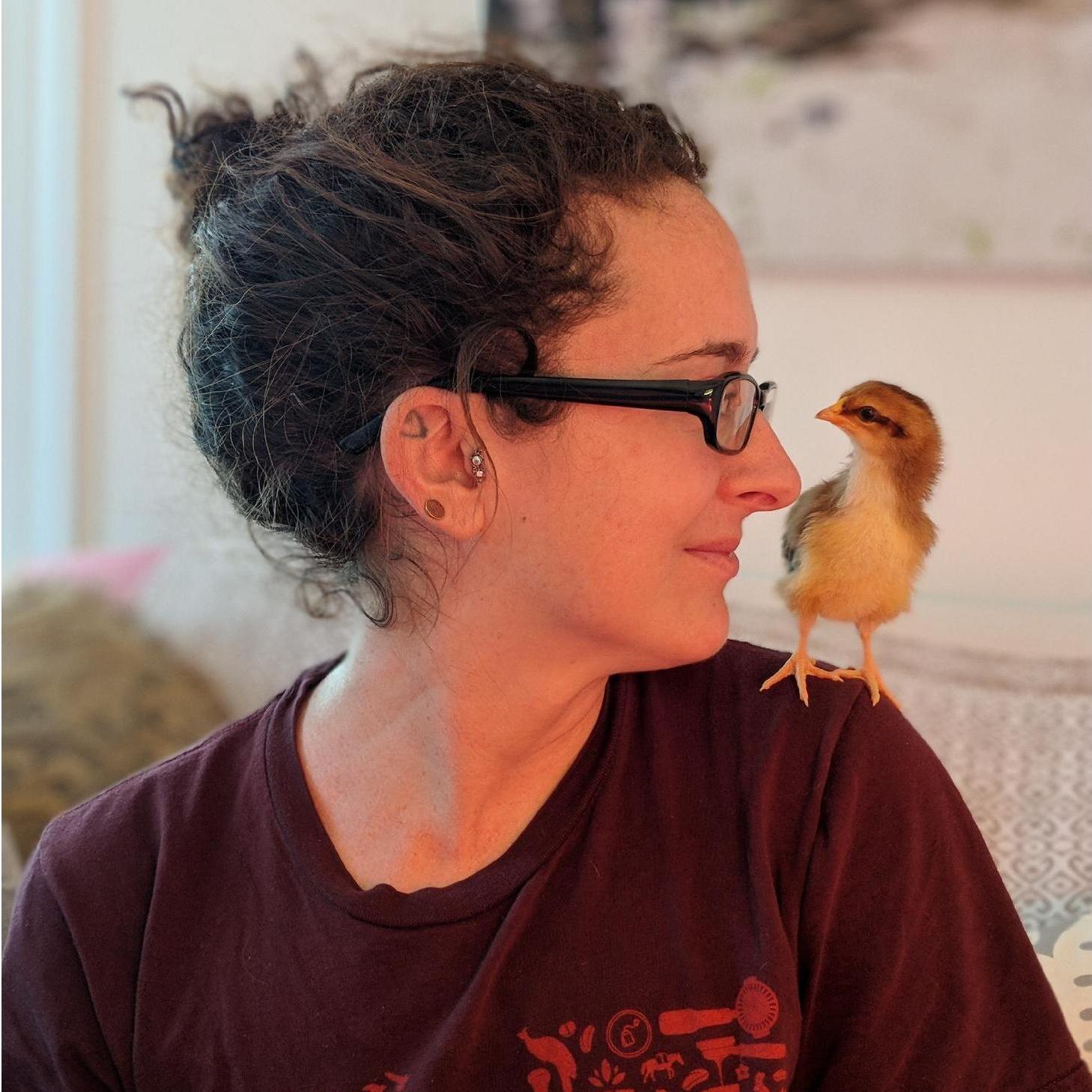 When Krista found love in her chickens.