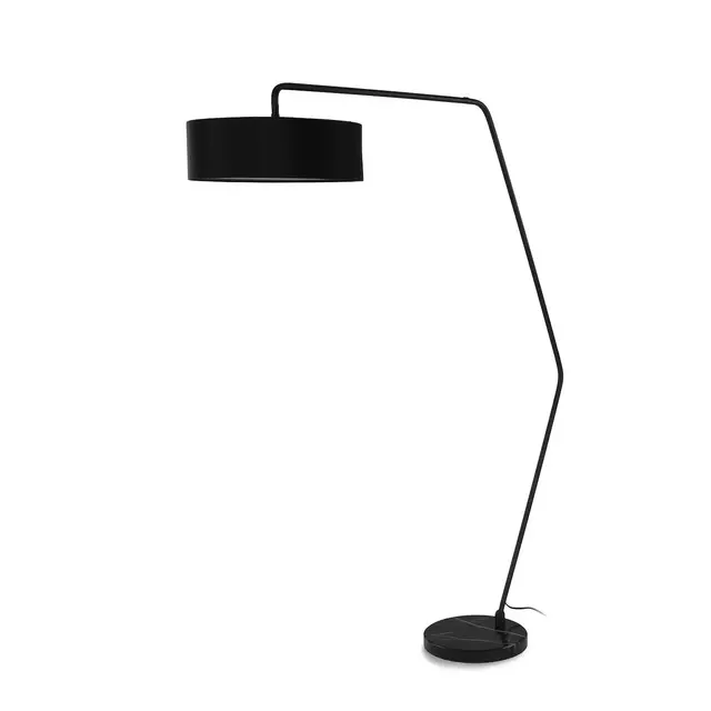 Heron Black Floor Lamp
