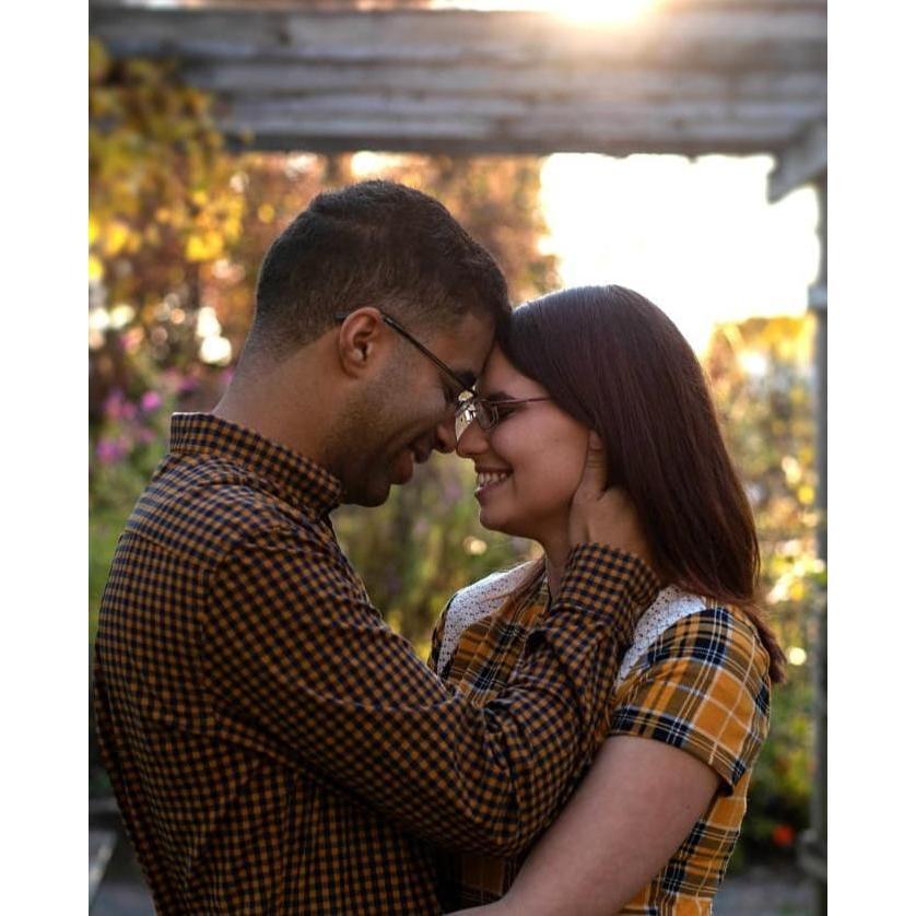 One of our favorite photo's from our engagement session