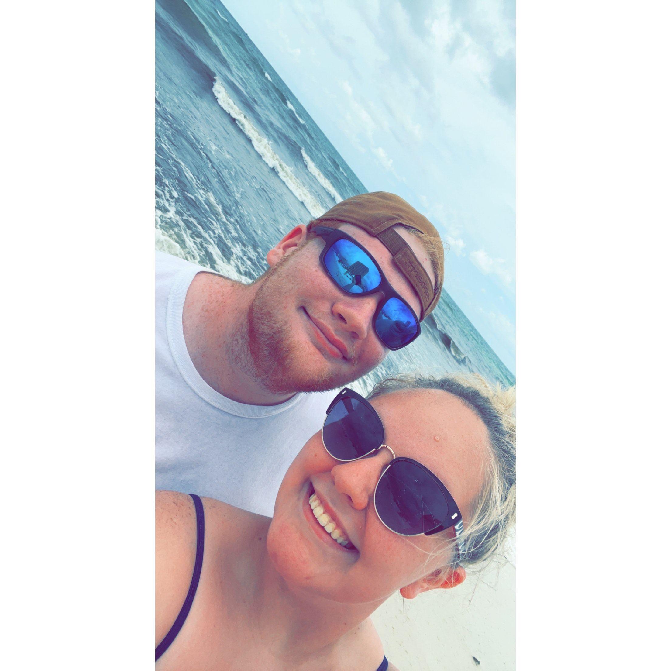 The beach is our happy place!