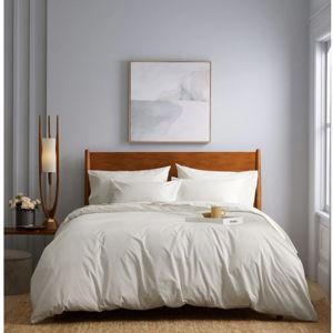 Classic Organic Percale Duvet Cover - Color SAND