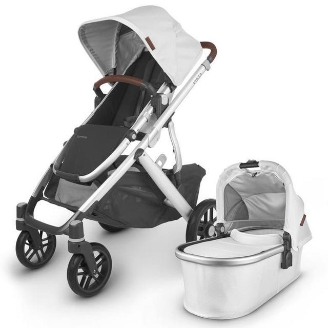 Vista V2 Stroller with Bassinet - Light Blue