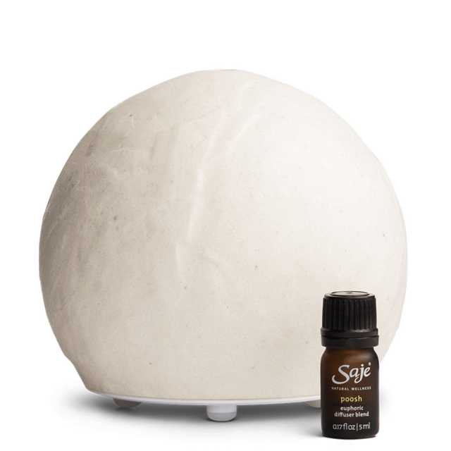 Positively Poosh White Essential Oil Diffuser