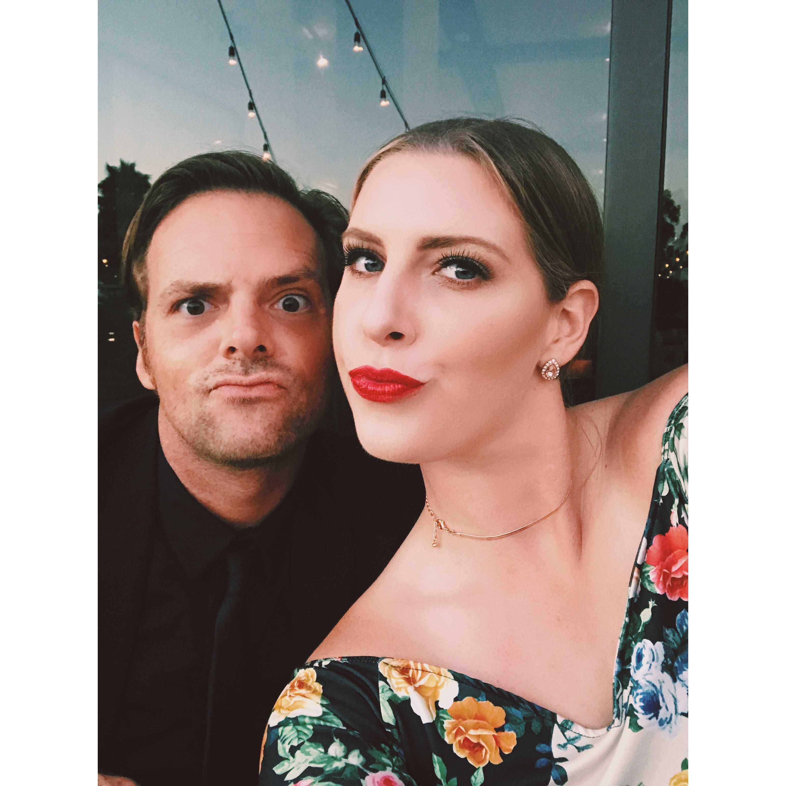First wedding we went to together!