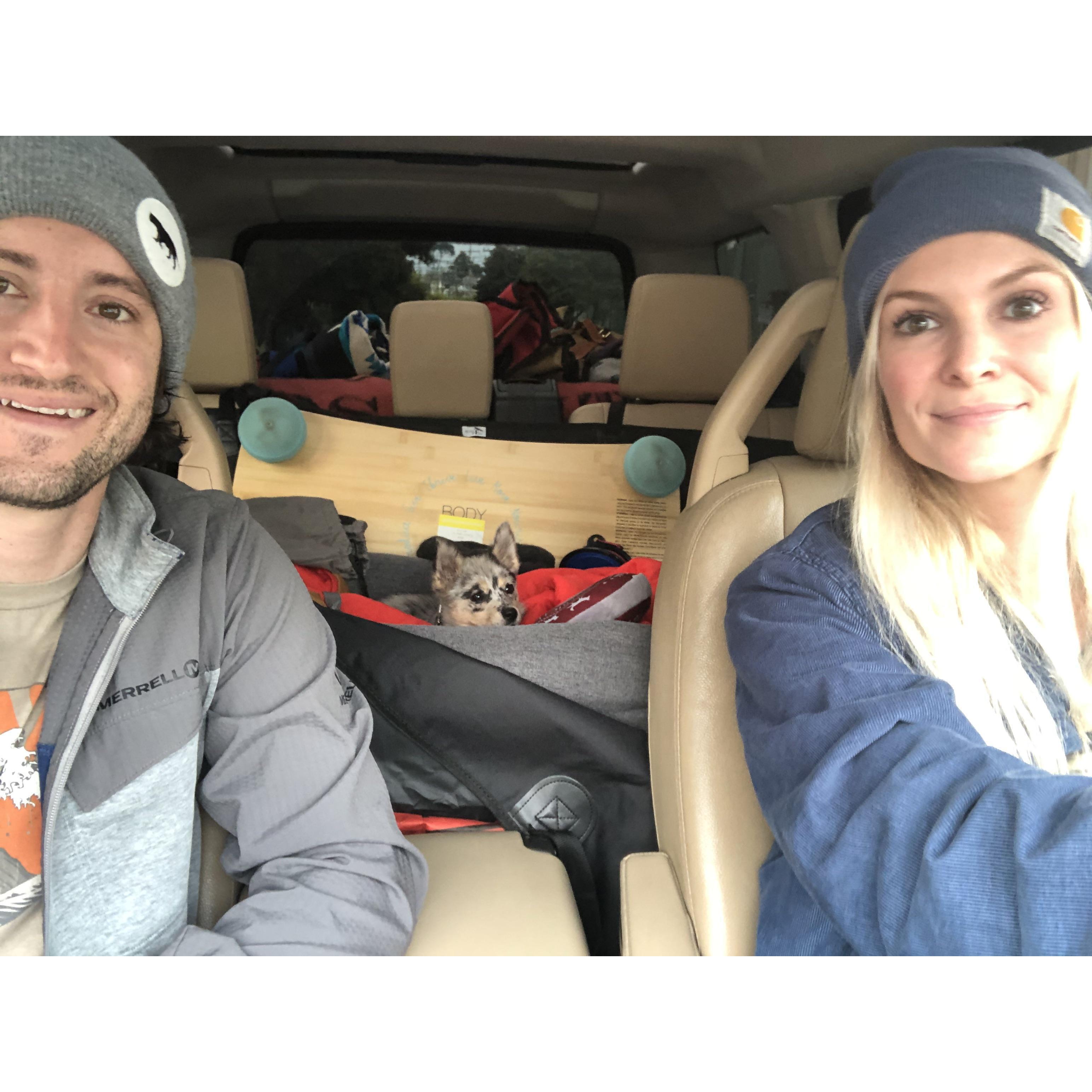 baby spooky road trip