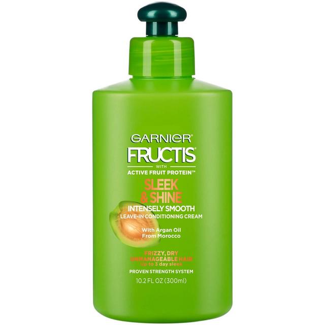 Garnier Fructis Sleek & Shine Intensely Smooth Leave-In Conditioning Cream - 10.2 fl oz