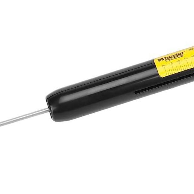 Wheeler Manual Trigger Pull Scale with 8oz to 8lb Value Range for Gunsmithing, Shooting Competitions, Trigger Adjustments,Black