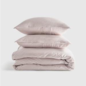 Bamboo Duvet Cover Set - Soft Blush, King/Cal King