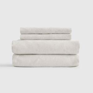 Linen Sheet Set - Cal King - Color Sand