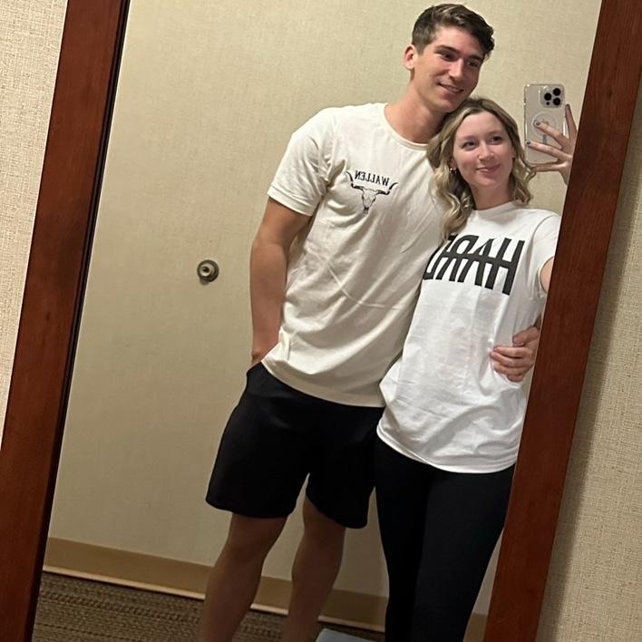 Matching shirts for the concert!