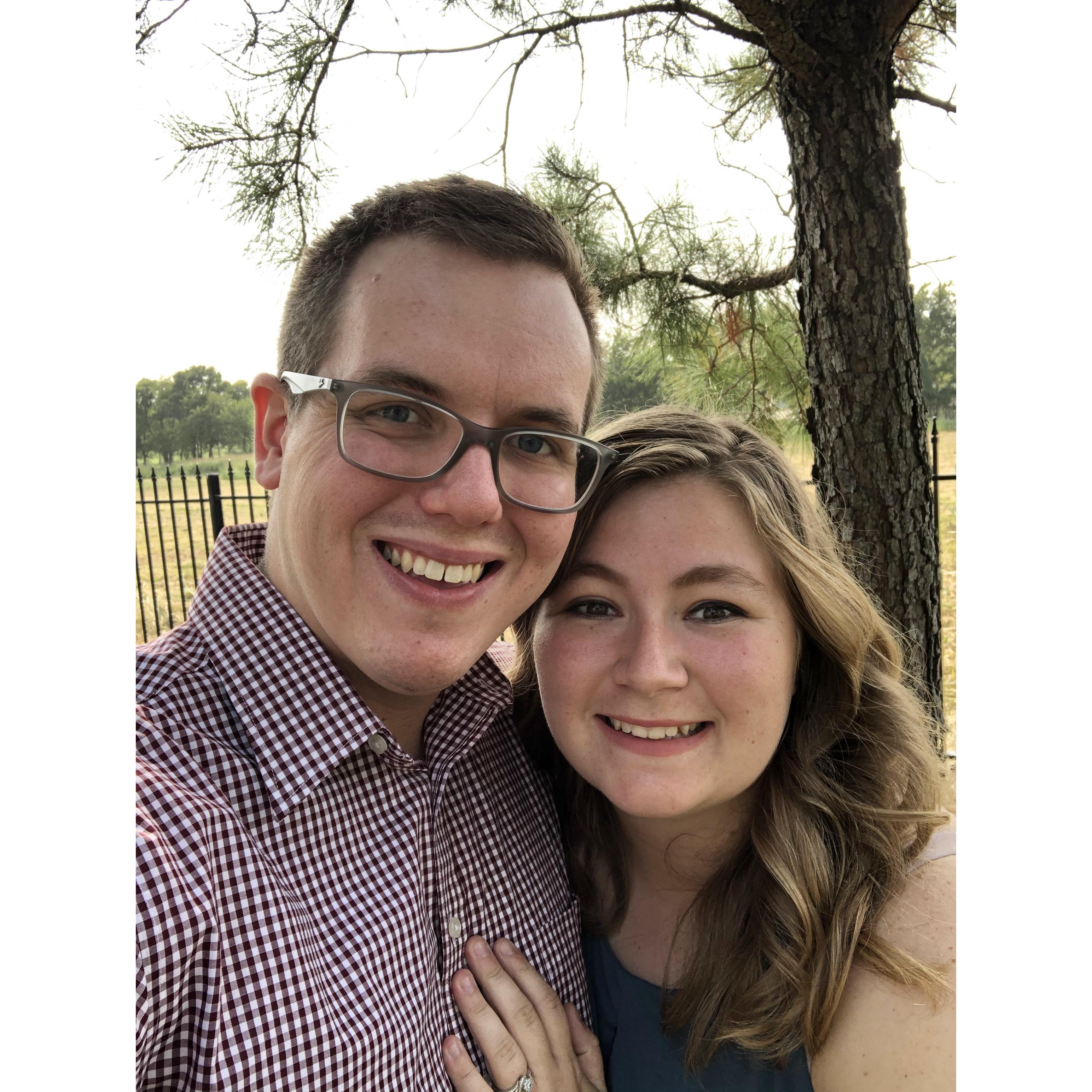 Just a cute photo before 1 of probably 9 celebrations for Tyler's 29th Birthday. #spoiled