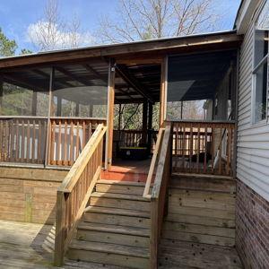 Upgrading Our Back Porch