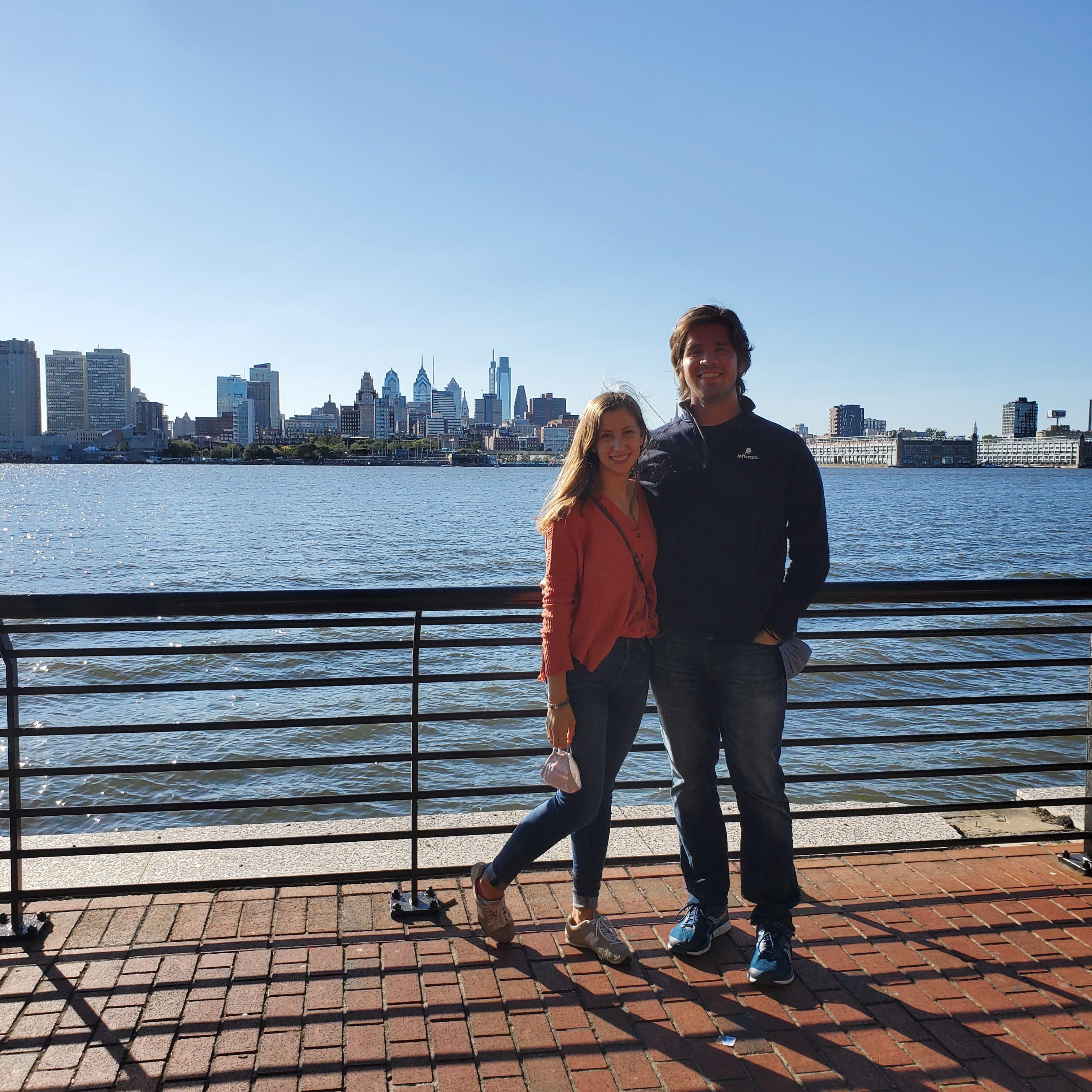 One of our first dates, trip to the Camden Aquarium 