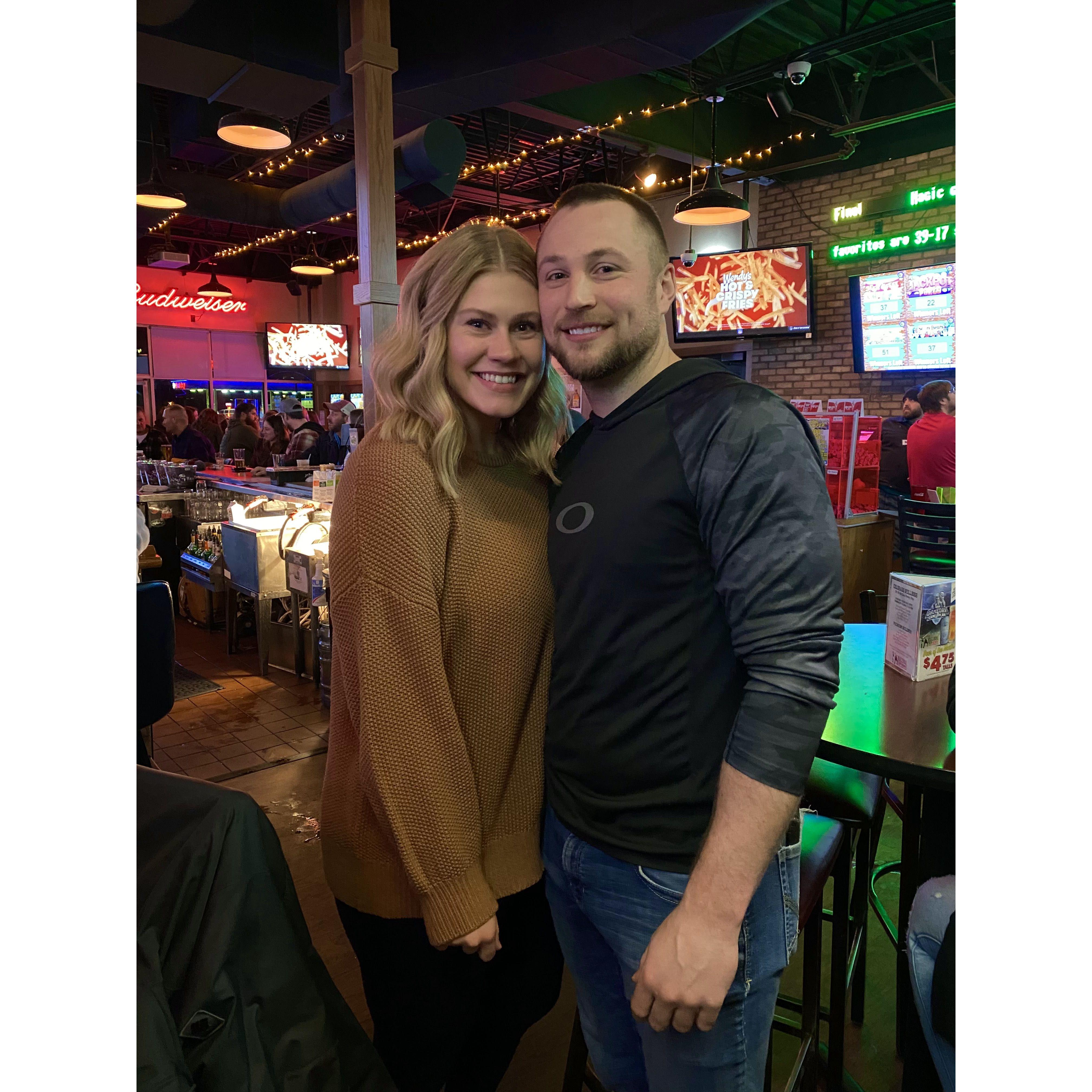 Night out in Fargo