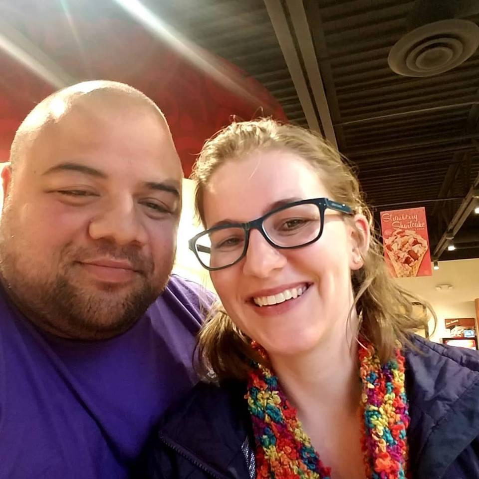 Our first ever photo together.