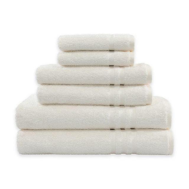 Linum Home Textiles Denzi 6-Piece Towel Set in Cream