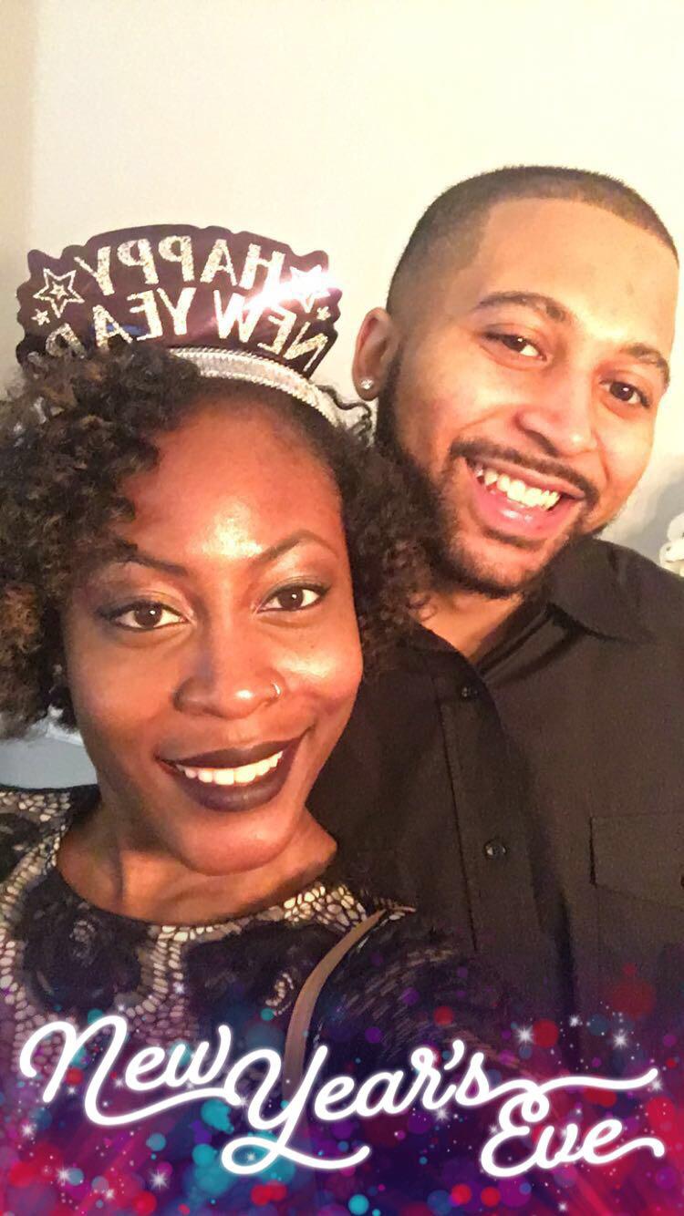 Our very first New Year together. Ray asked Nya to be his girlfriend on this very day💚
