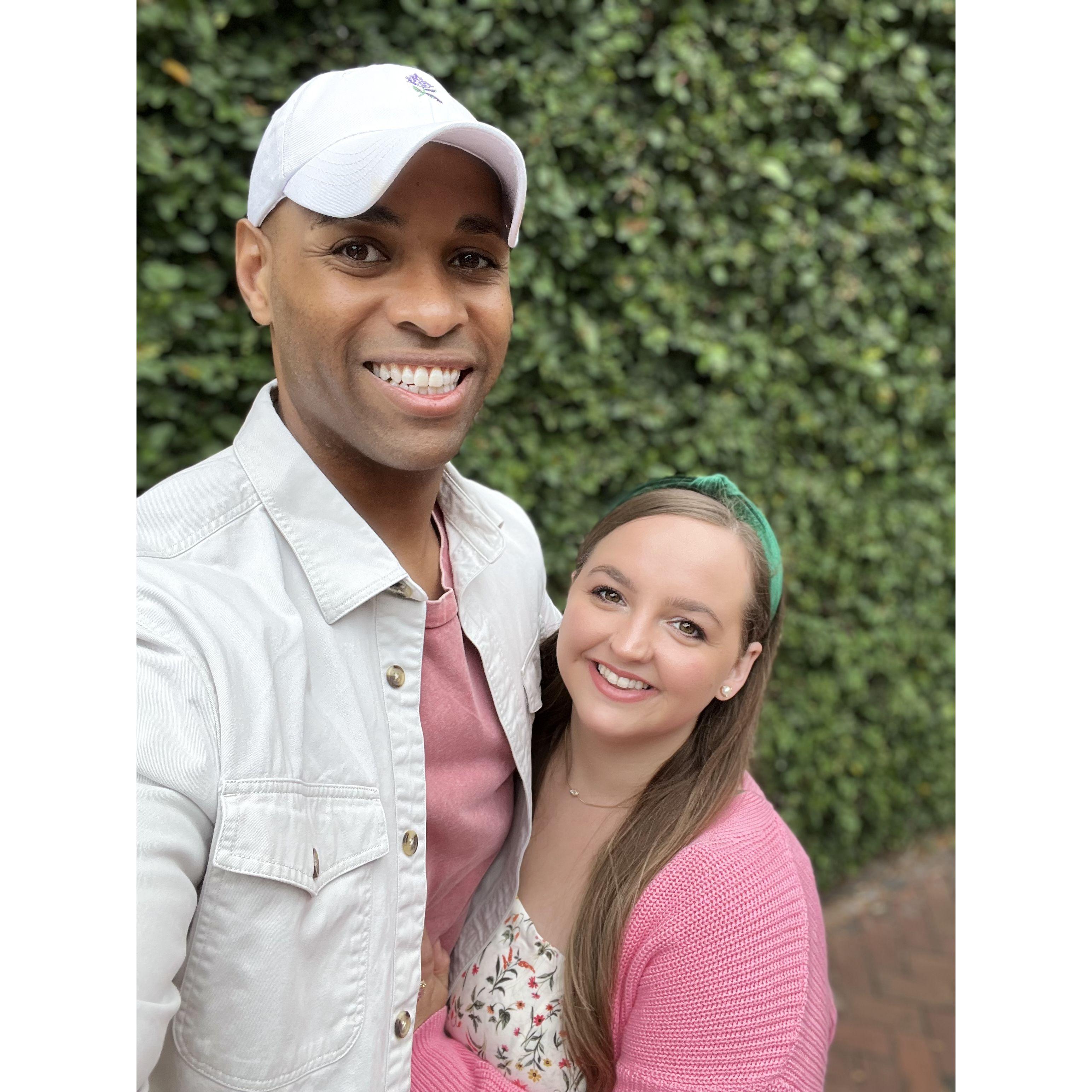 Exploring Savannah, Georgia.