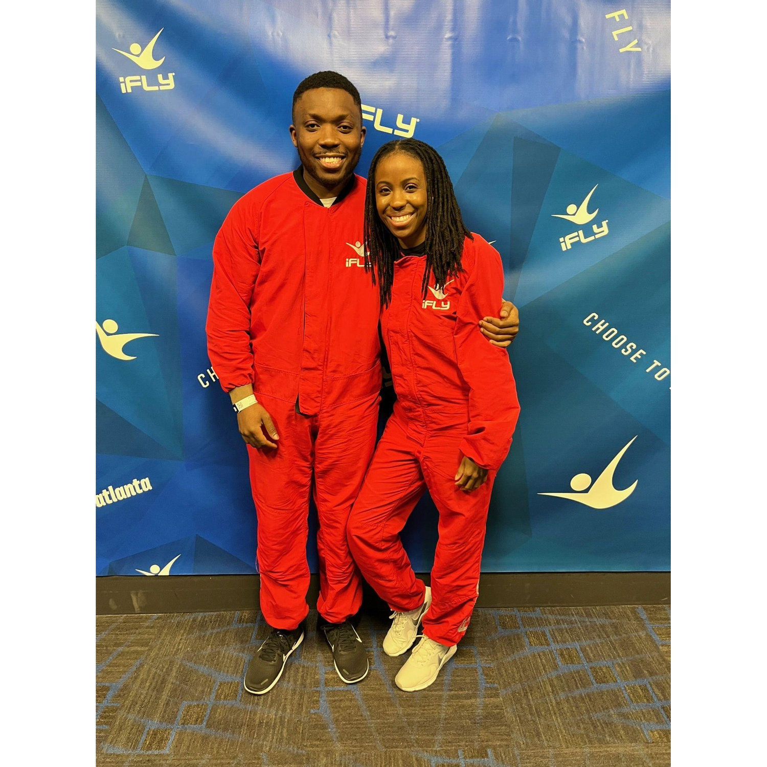 Our first time trying Indoor Skydiving!
