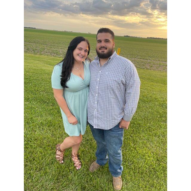Our first wedding we attended together.