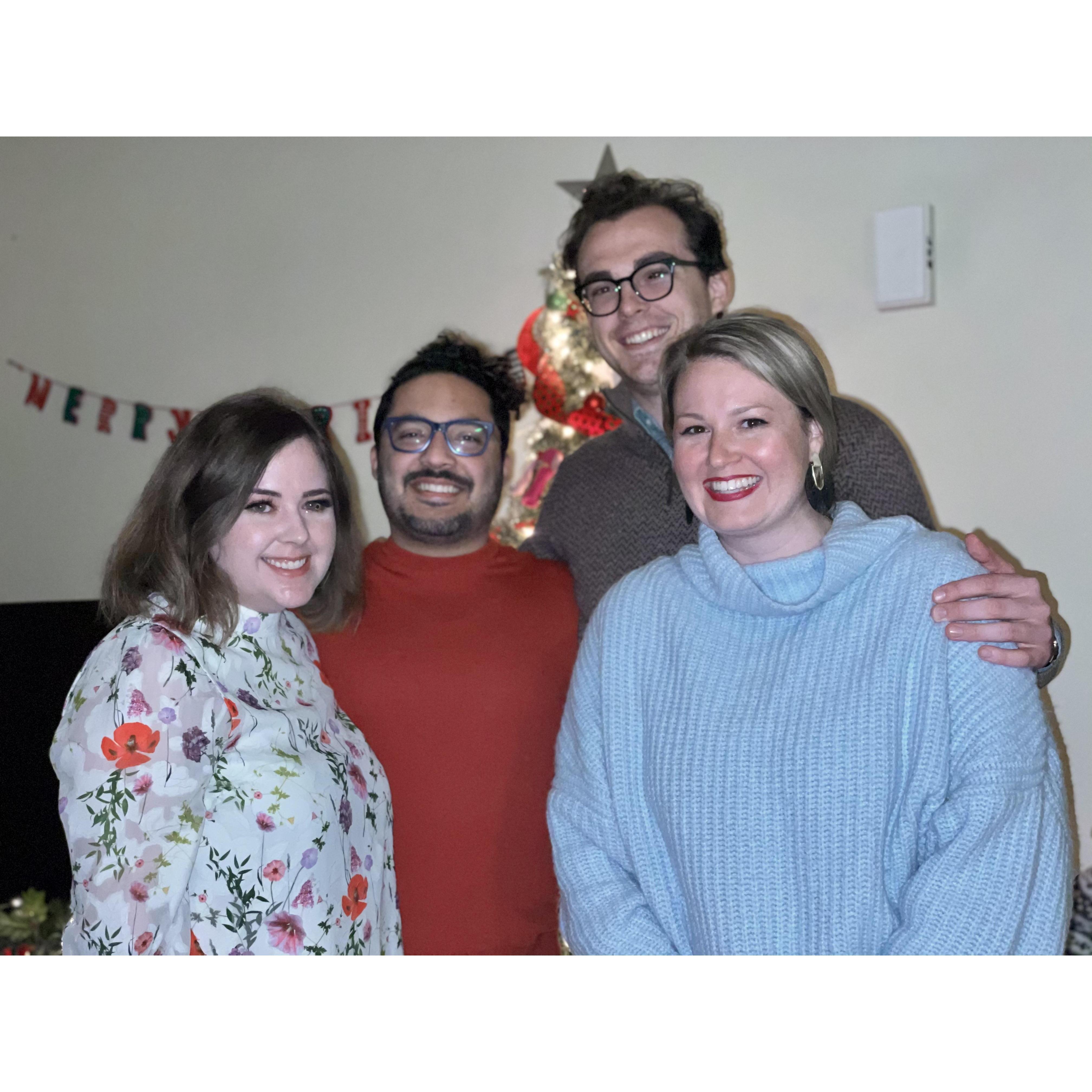 Christmas of 2020 where we made our own little family in California!