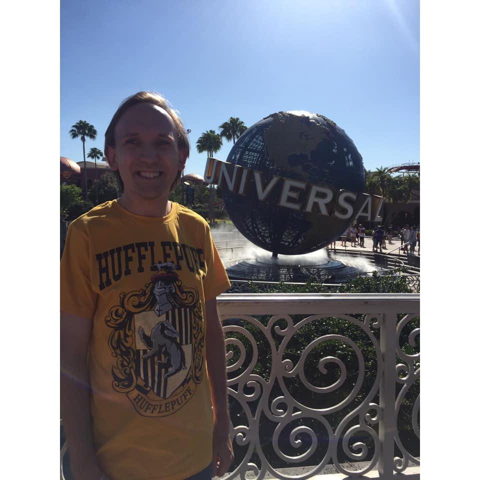Sean's first visit to Universal