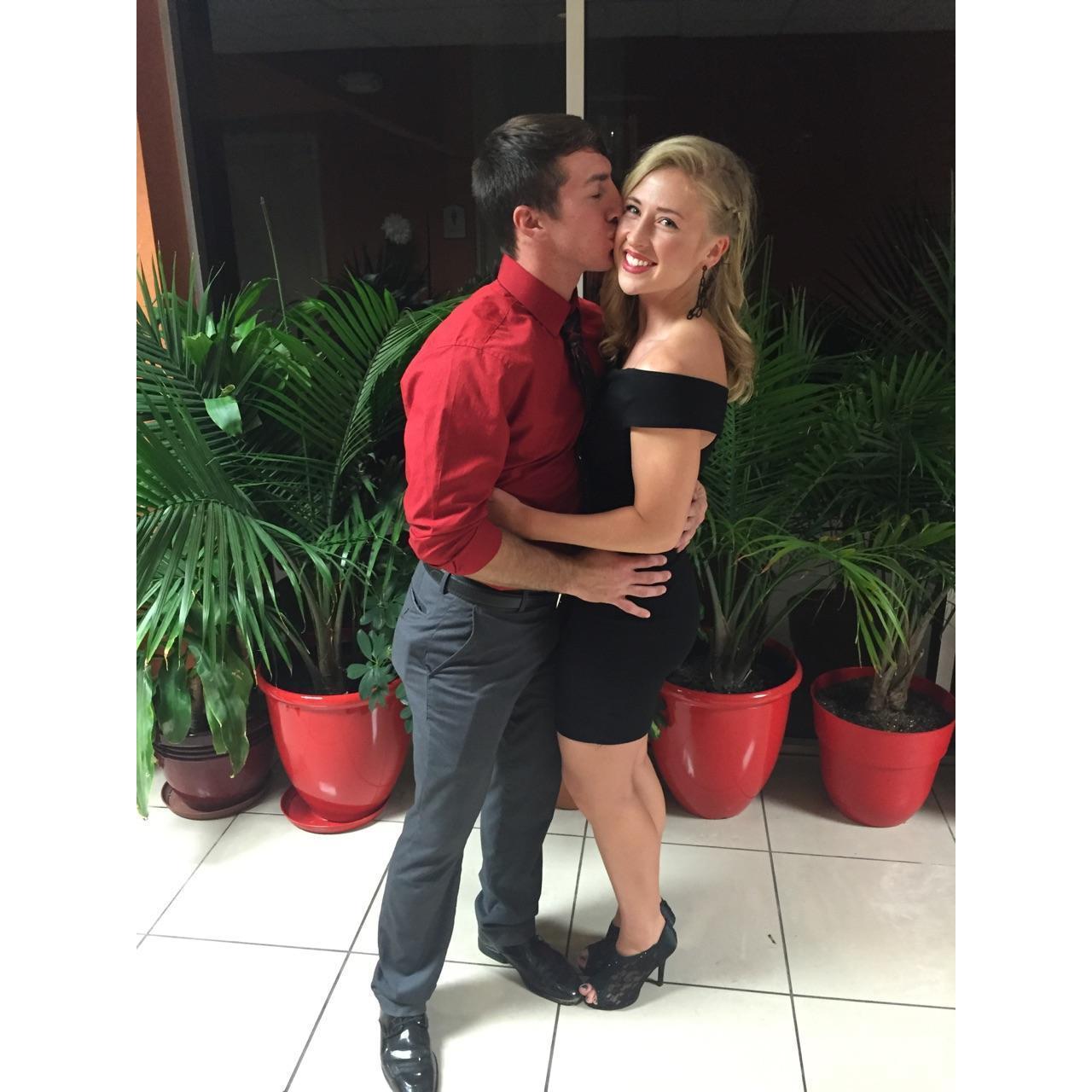 Sophomore year at K-State 
Pi Beta Phi Formal 2016