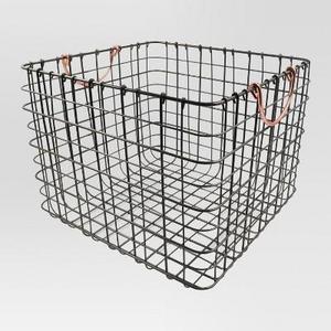 Wire Large Straight Milk Crate - Threshold™