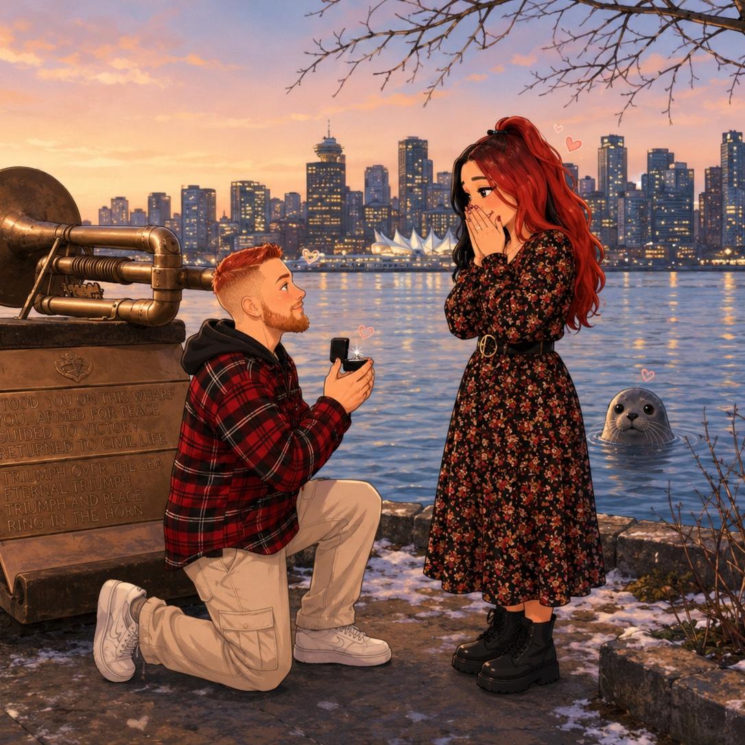 Basically the way Dontay proposed to me