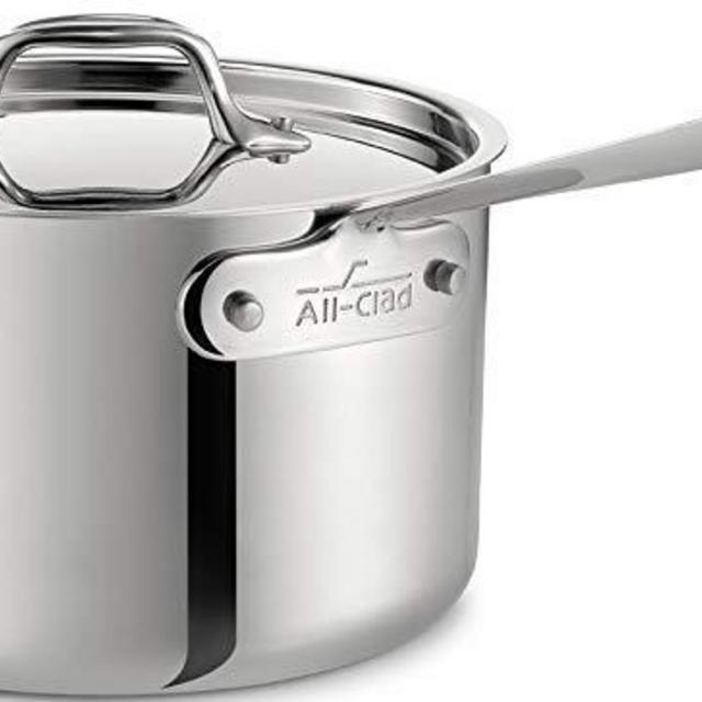 All-Clad 4-Quart Stainless Steel Sauce Pot