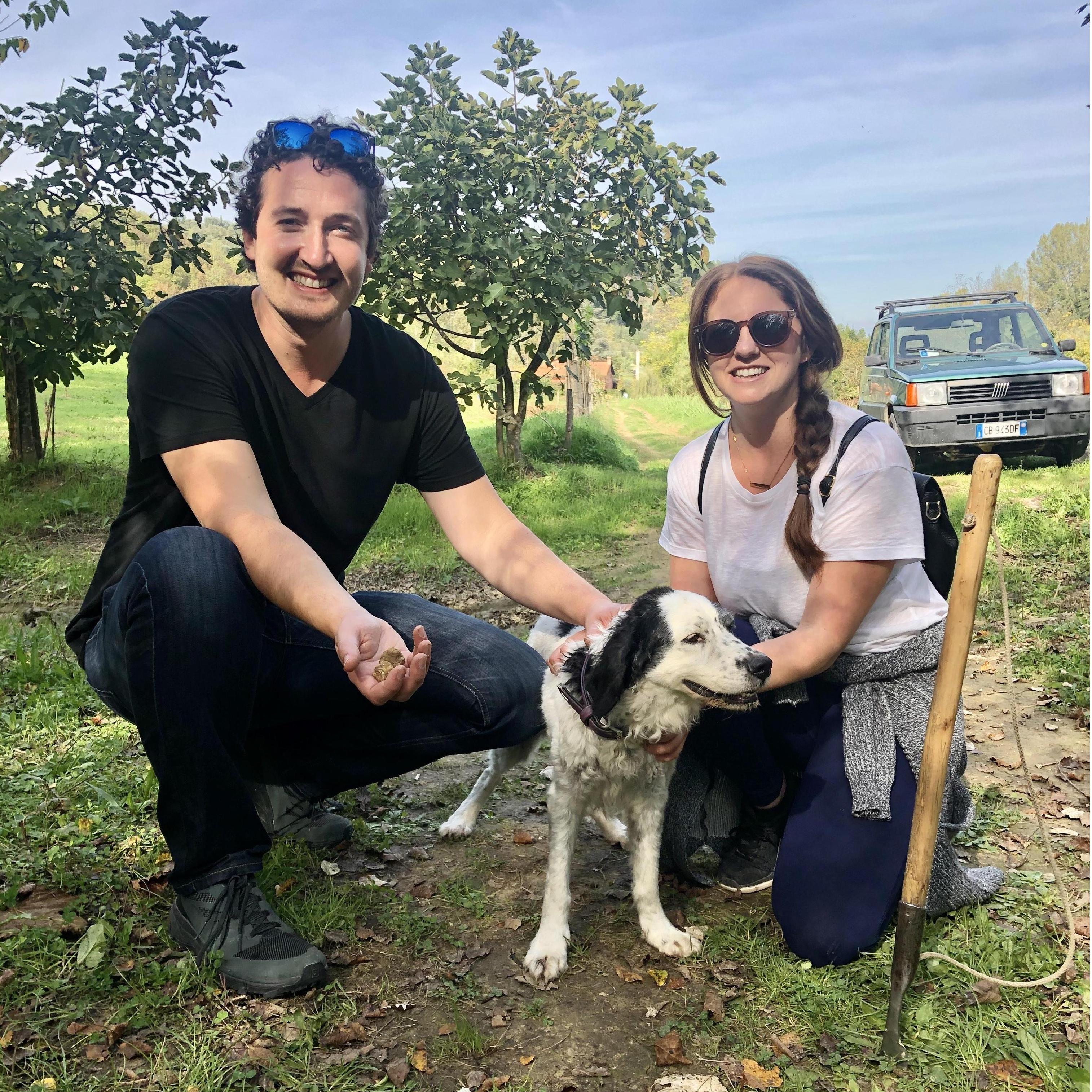 Truffle hunting with STELLA! Italy, October 2019.