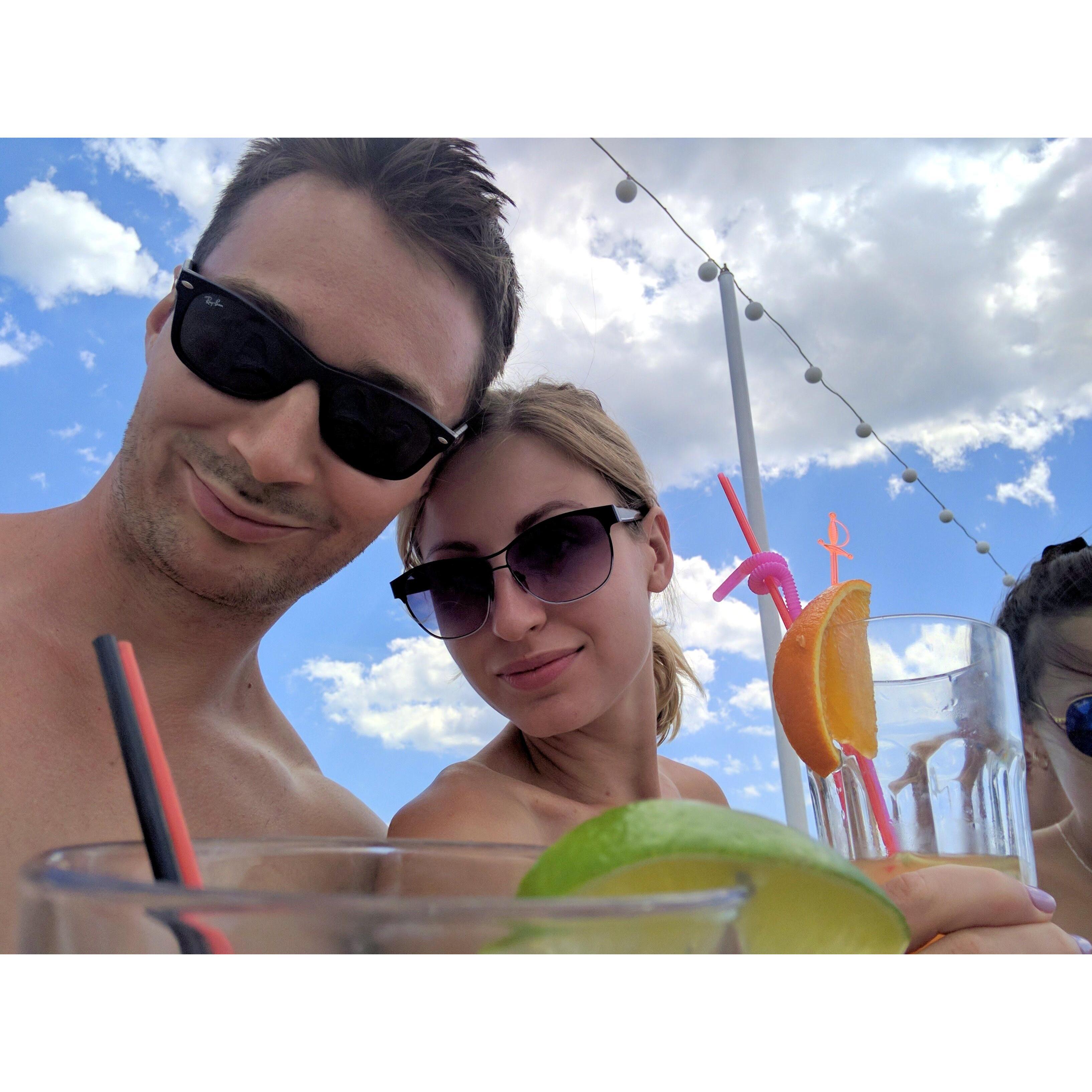 But we also love to have fun and relax together