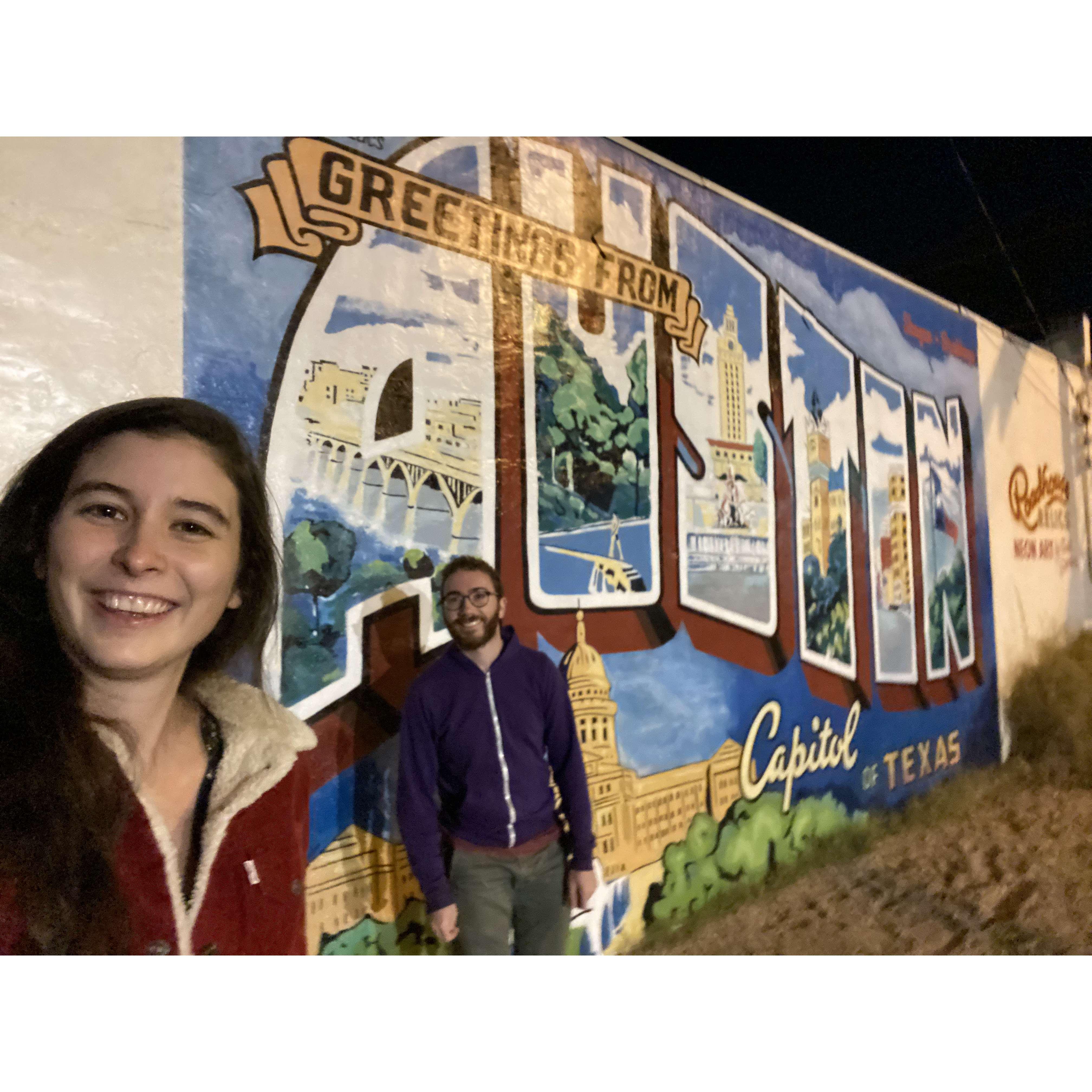 When we lived in Austin! 