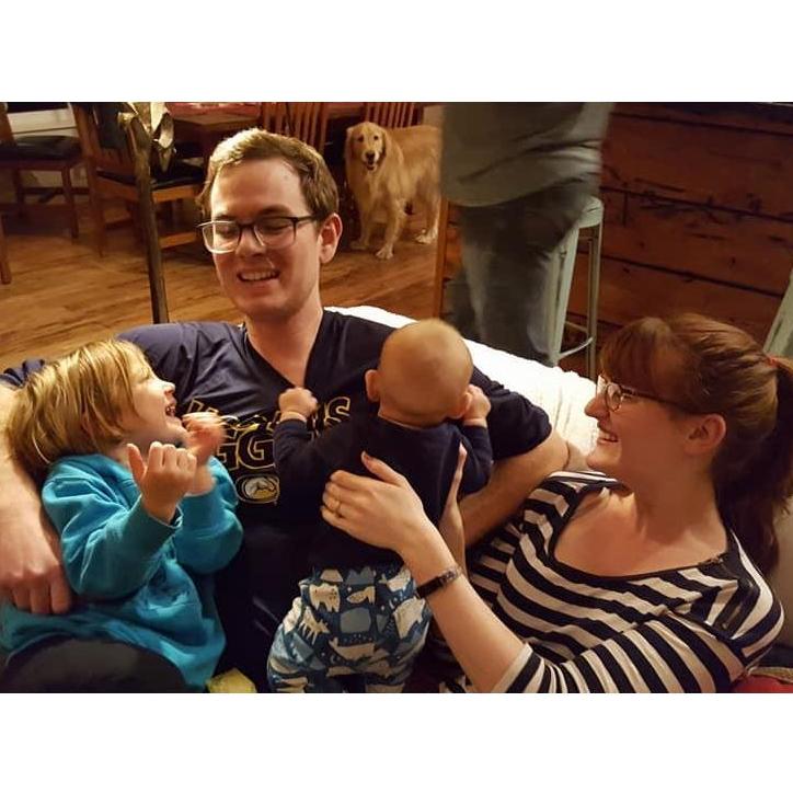 We love our family, and we especially love snuggles with our three(!!) nieces.
