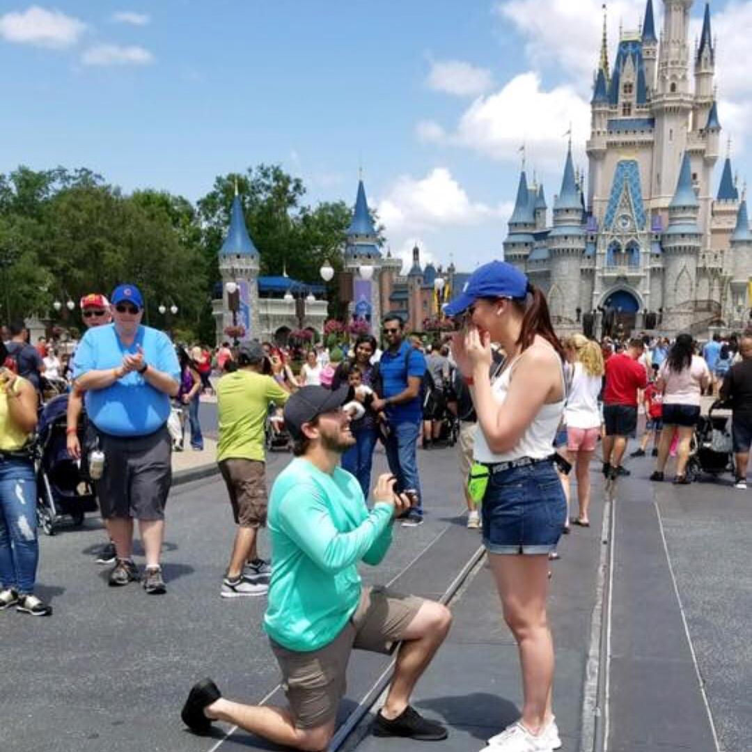 The day we got engaged!