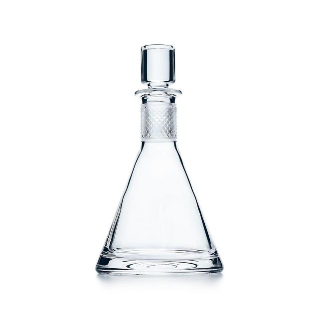 Diamond Point Conical Decanter