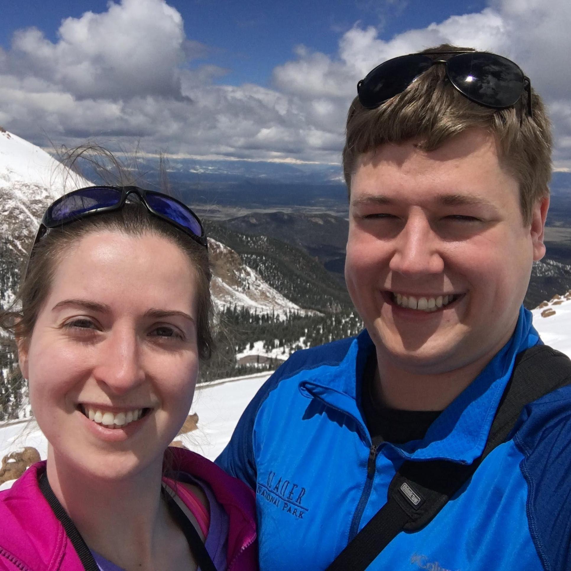 The view from Pike's Peak, CO!