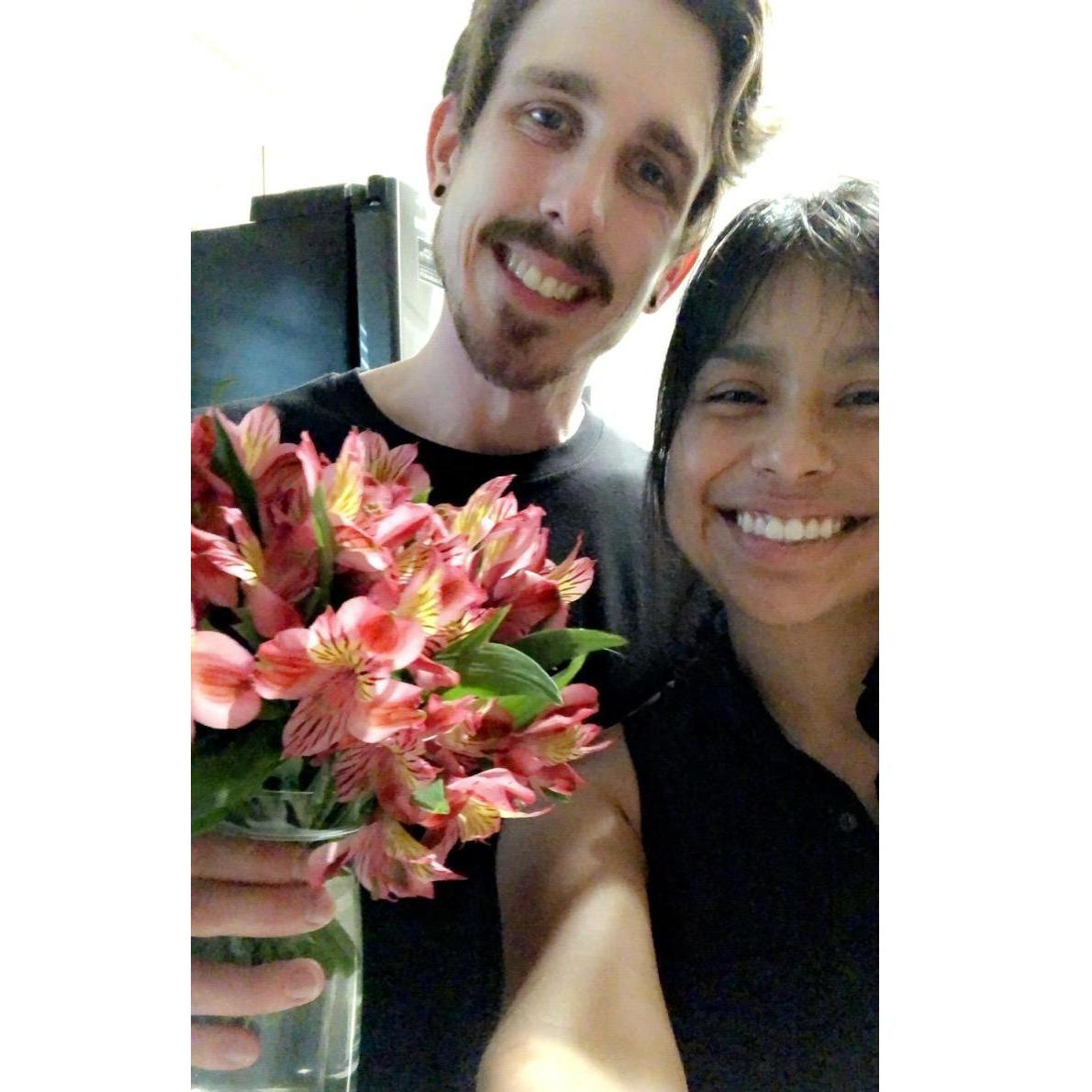 The first flowers Tyler surprised me with :) Jun '20