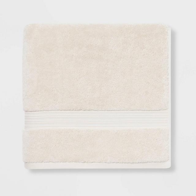 Total Fresh Antimicrobial Oversized Bath Towel Tan - Threshold