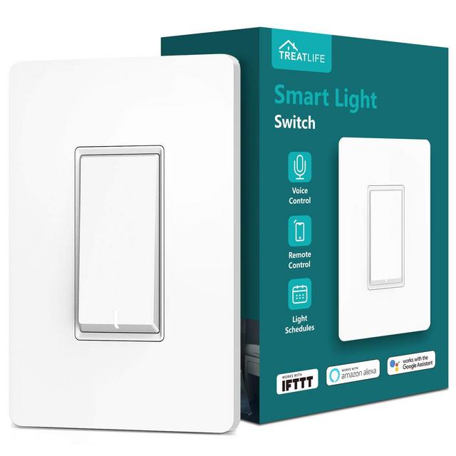 Smart Light Switch, Compatible with Alexa (1 PACK)