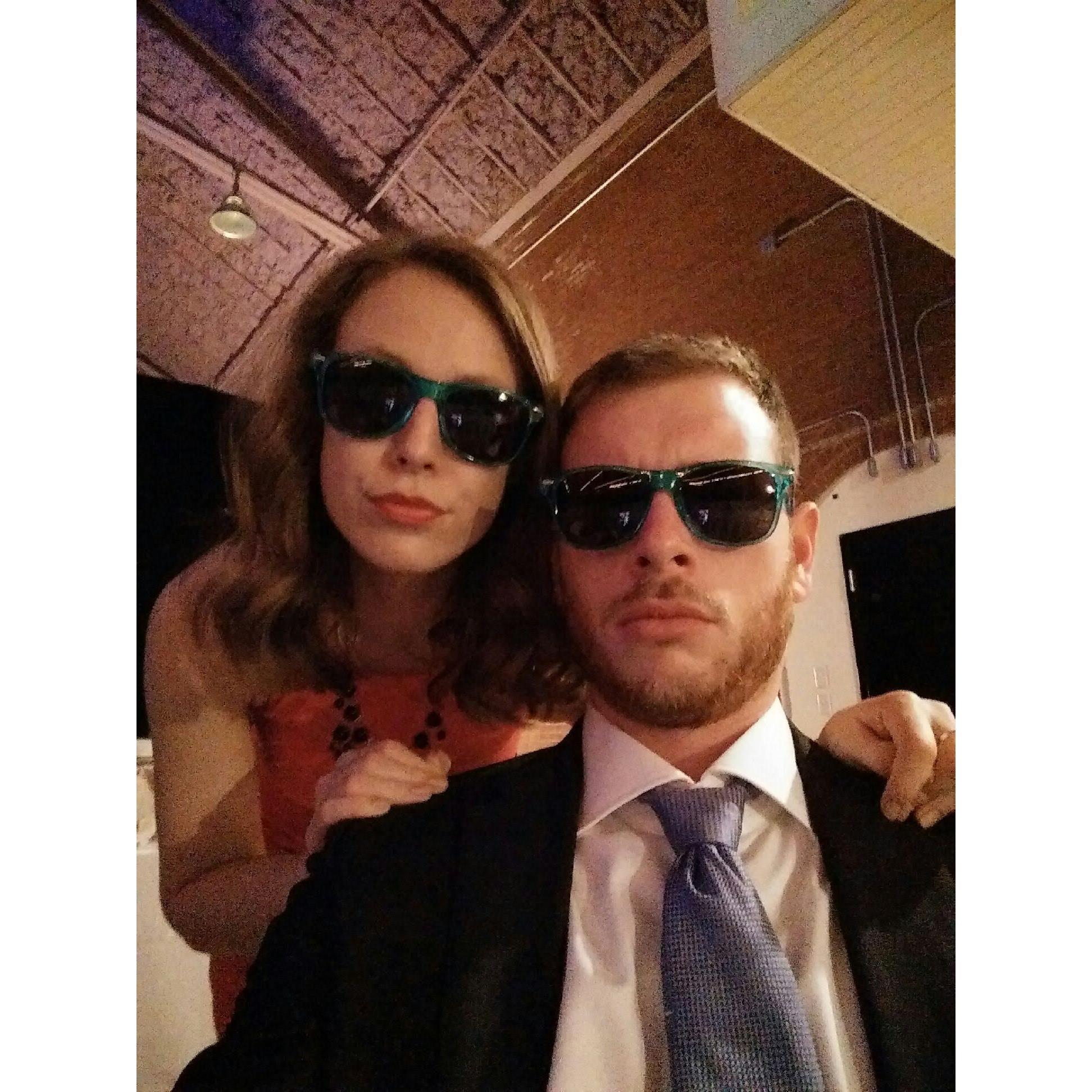 Party animals at cousin Wyatt's bar mitzvah in 2015