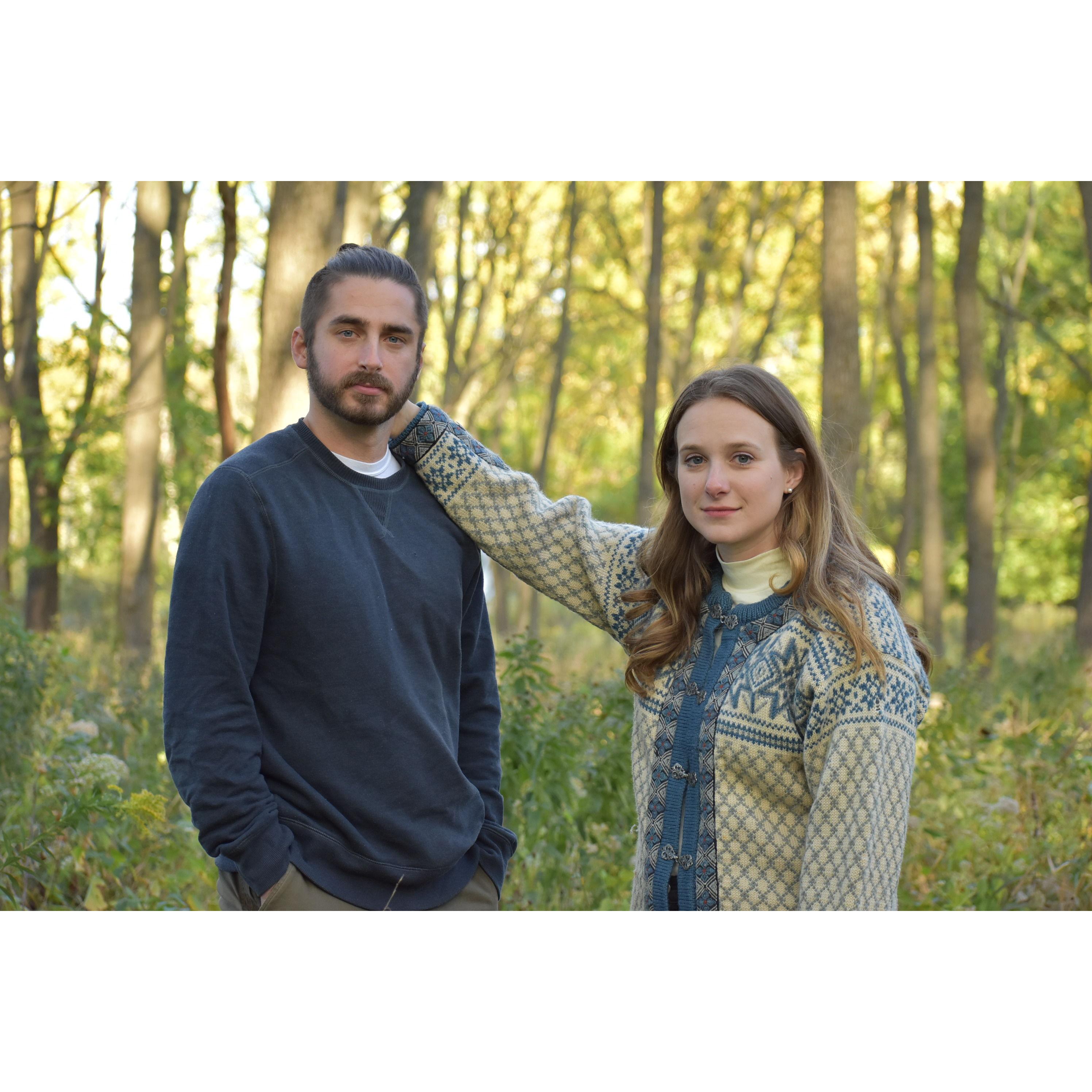 I love my Nordic sweater almost as much as I love Daniel. 1. Daniel 2. Nordic sweater. - Kelsey