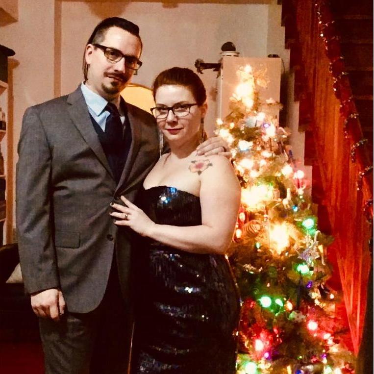 We clean up nicely for holiday parties!