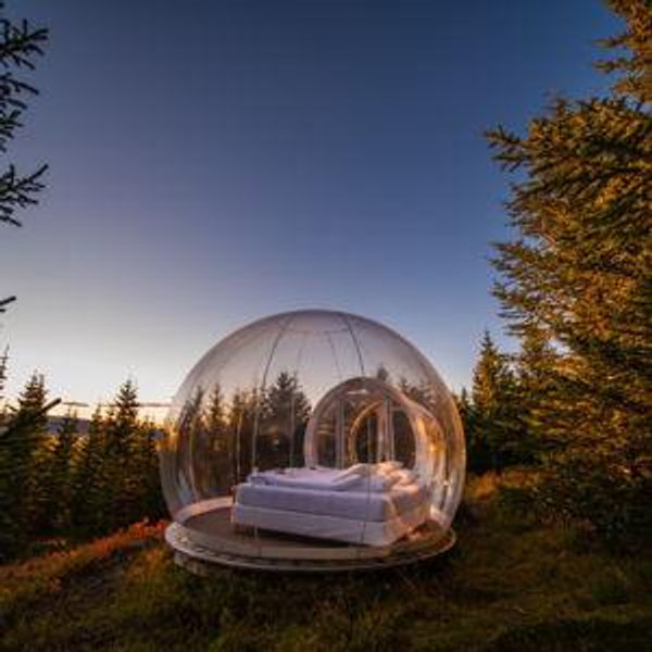 One Night Stay at The Bubble Hotel
