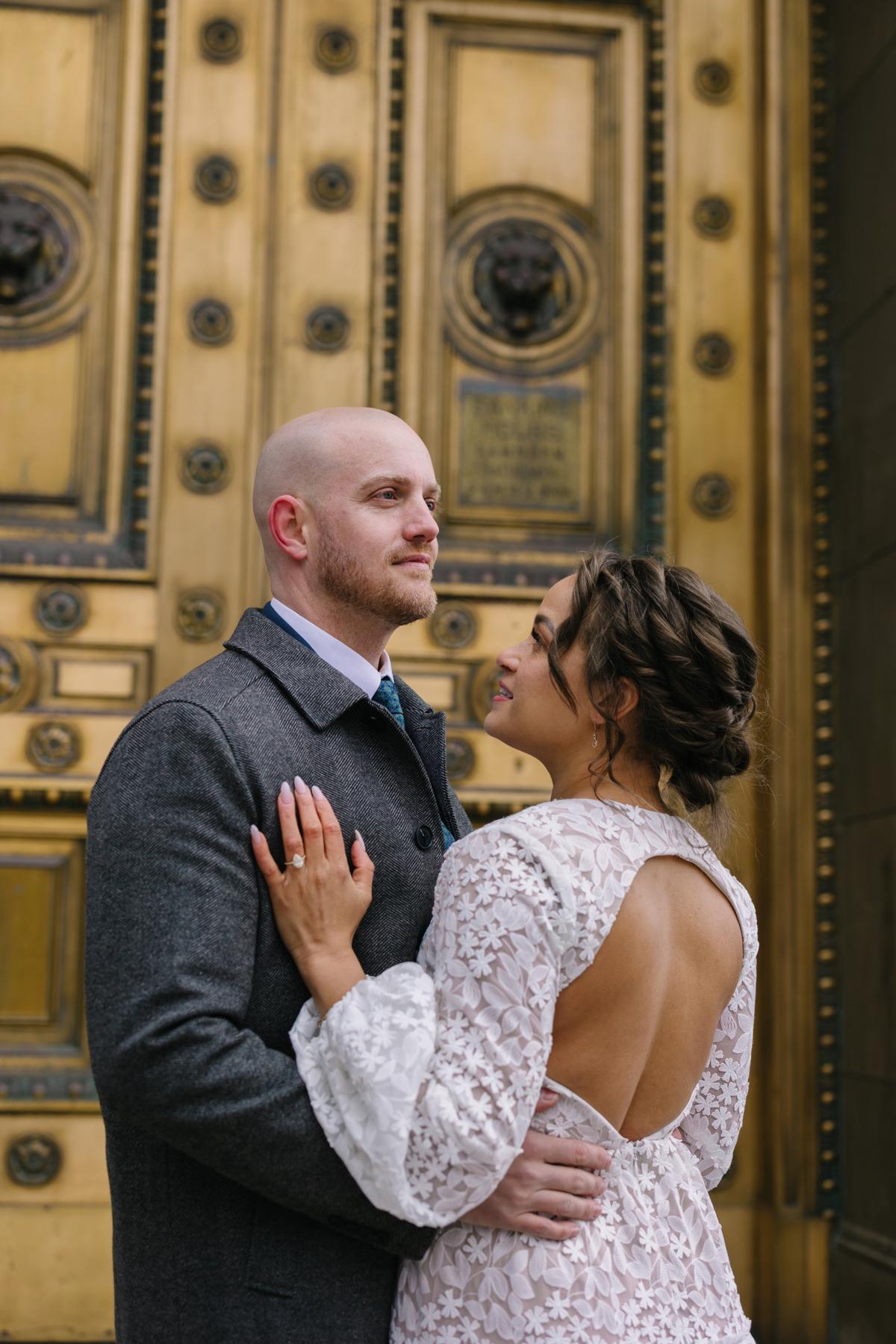 Collin has made me the happiest I have ever been. We feel so lucky to have found one another and completed our forever family