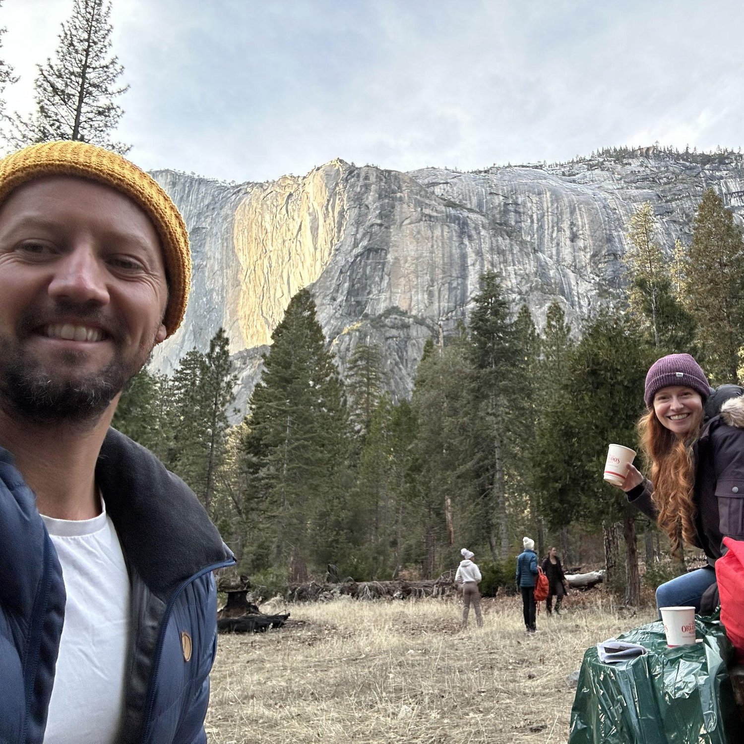 First trip together to Yosemite to see the firefall!