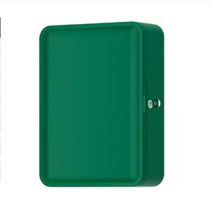 HUSBYÅN Wall cabinet - dark green 11x4 3/8x14 3/4 "