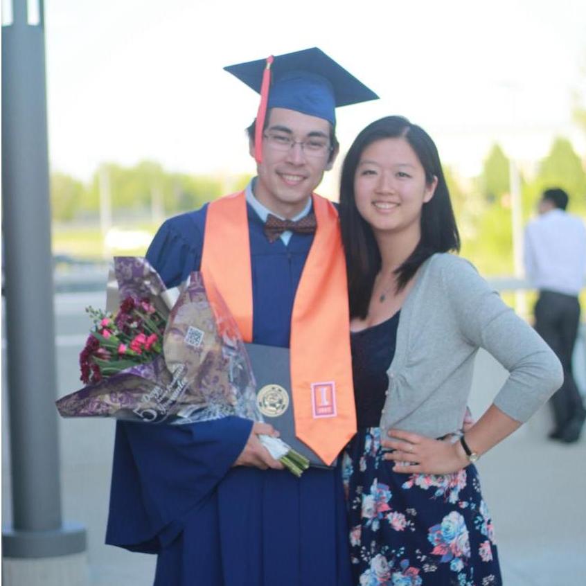 Blade's college graduation (May 2017)